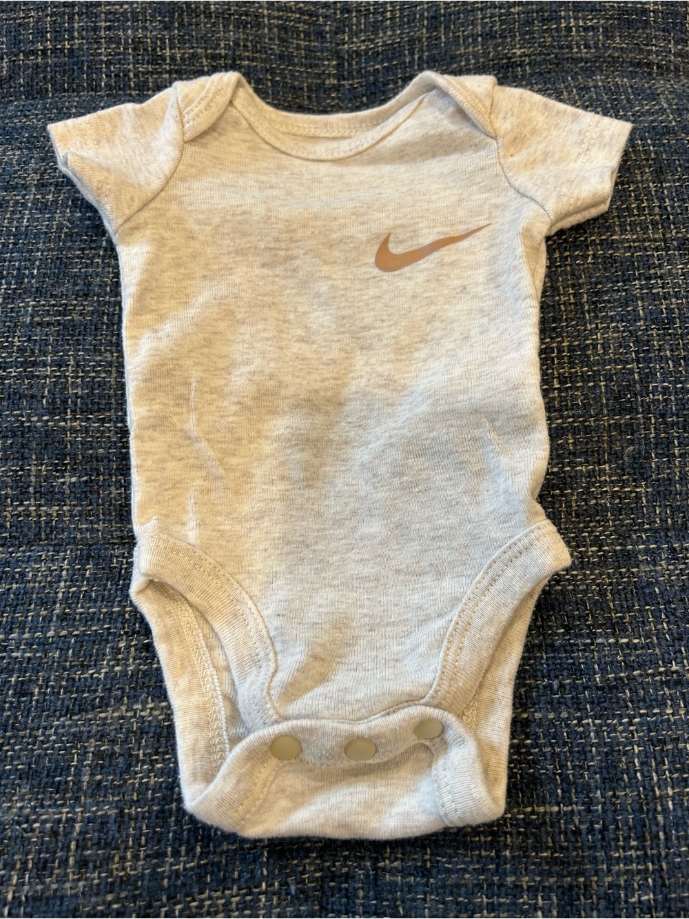 Nike Newborn Oatmeal Onesie